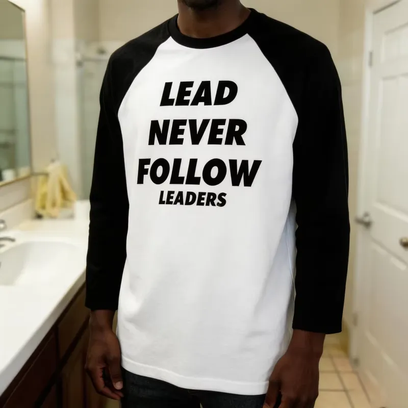 3D Printing Custom - 3D-Druck Lässiges Langarm-T-Shirt 2026 „Lead Never