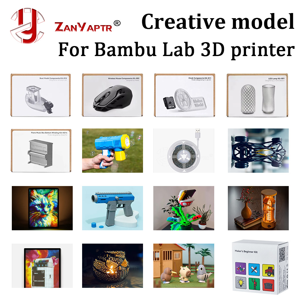 Für Bambu Lab DIY Kreative Mod – 3D Printing Bambu Lab Bewertung und Preis