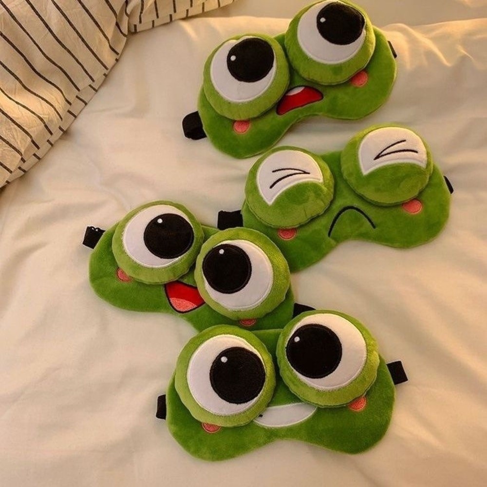 Niedliche Cartoon-Frosch-Schla – 3D Printing Mask Bewertung und Preis