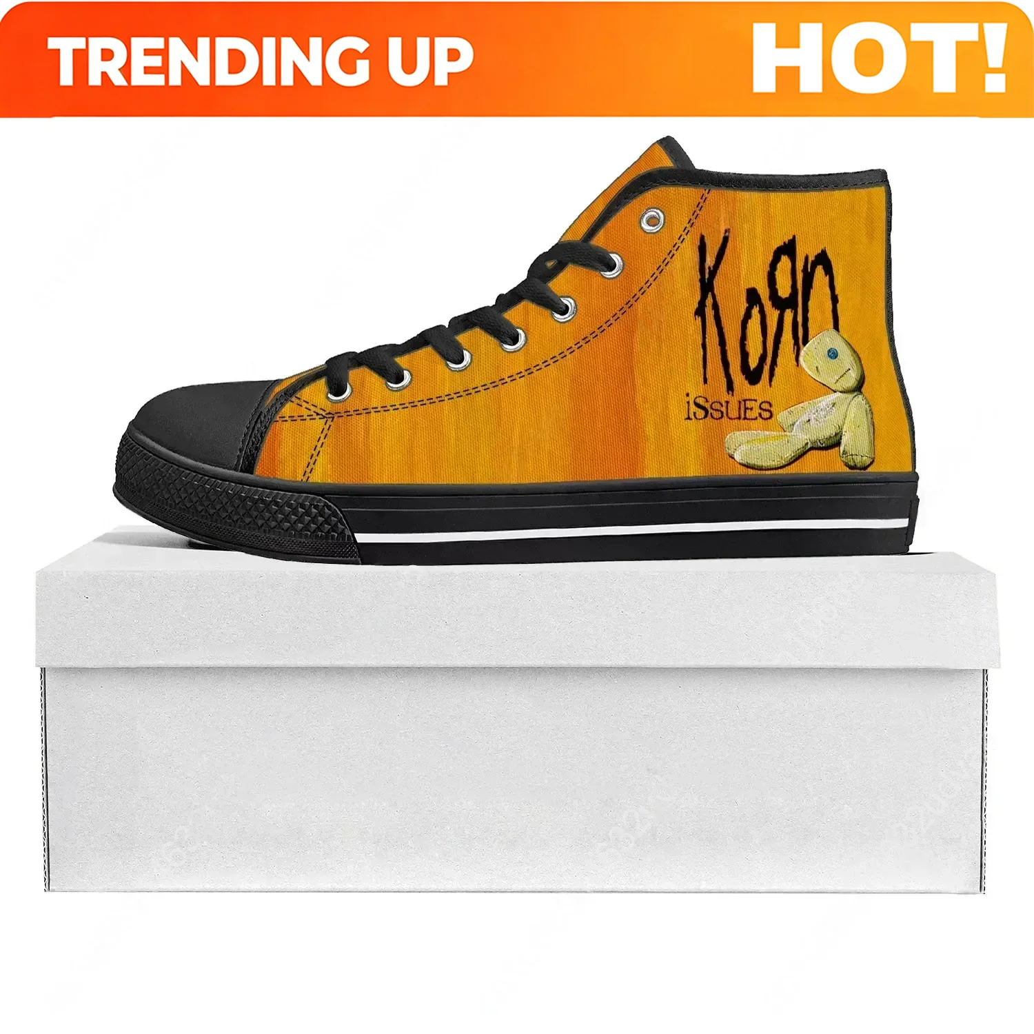Korn Rock Band High-Top-Sneake – 3D Printing Custom Bewertung und Preis